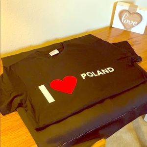 I LOVE POLAND tee